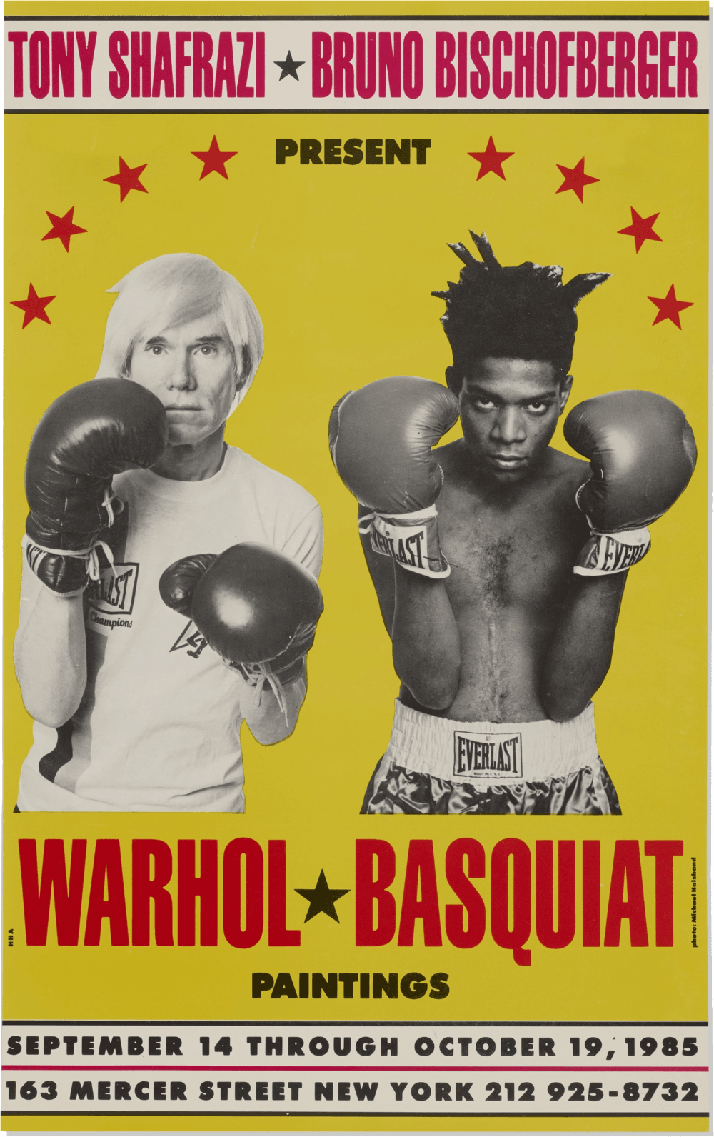 Warhol/Basquiat posters