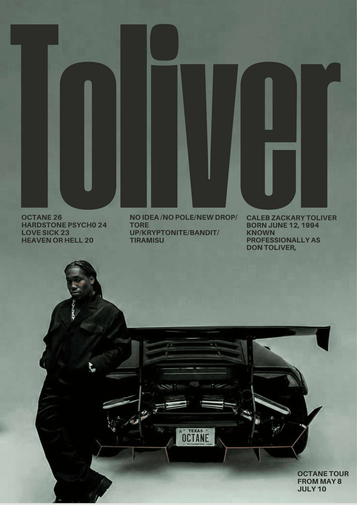 DON TOLIVER OCTANE