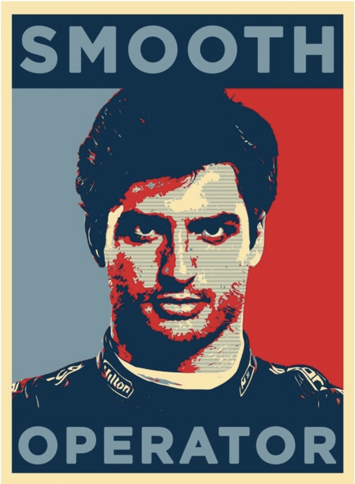 Carlos Sainz Smooth Operator Poster