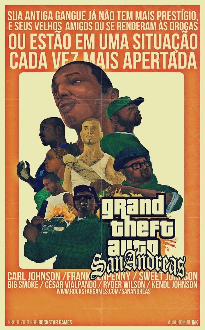 San Andreas poster