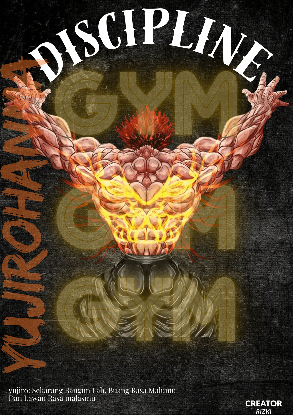 poster yujiro hanma