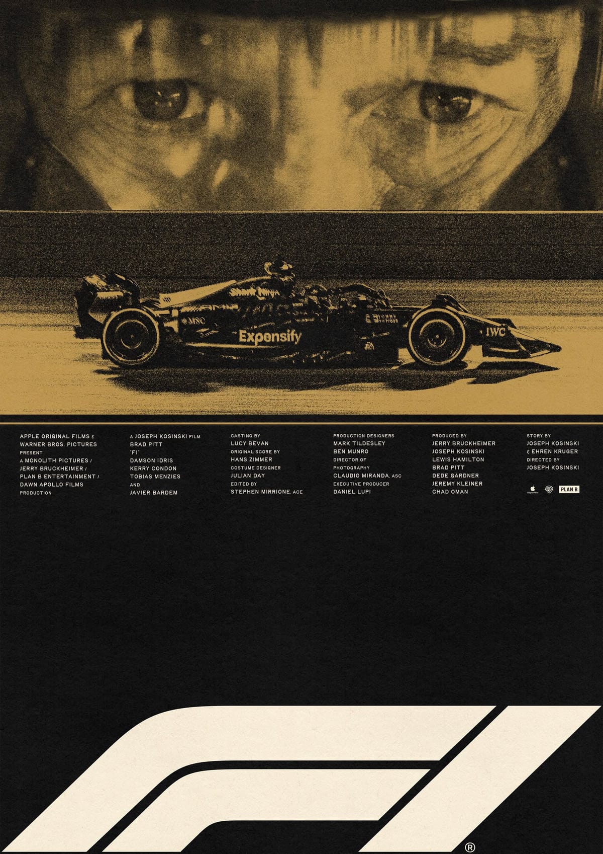 F1: The Movie Limited Edition A2 Movie Art Print