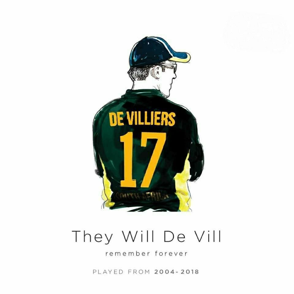 AB de Villiers poster
