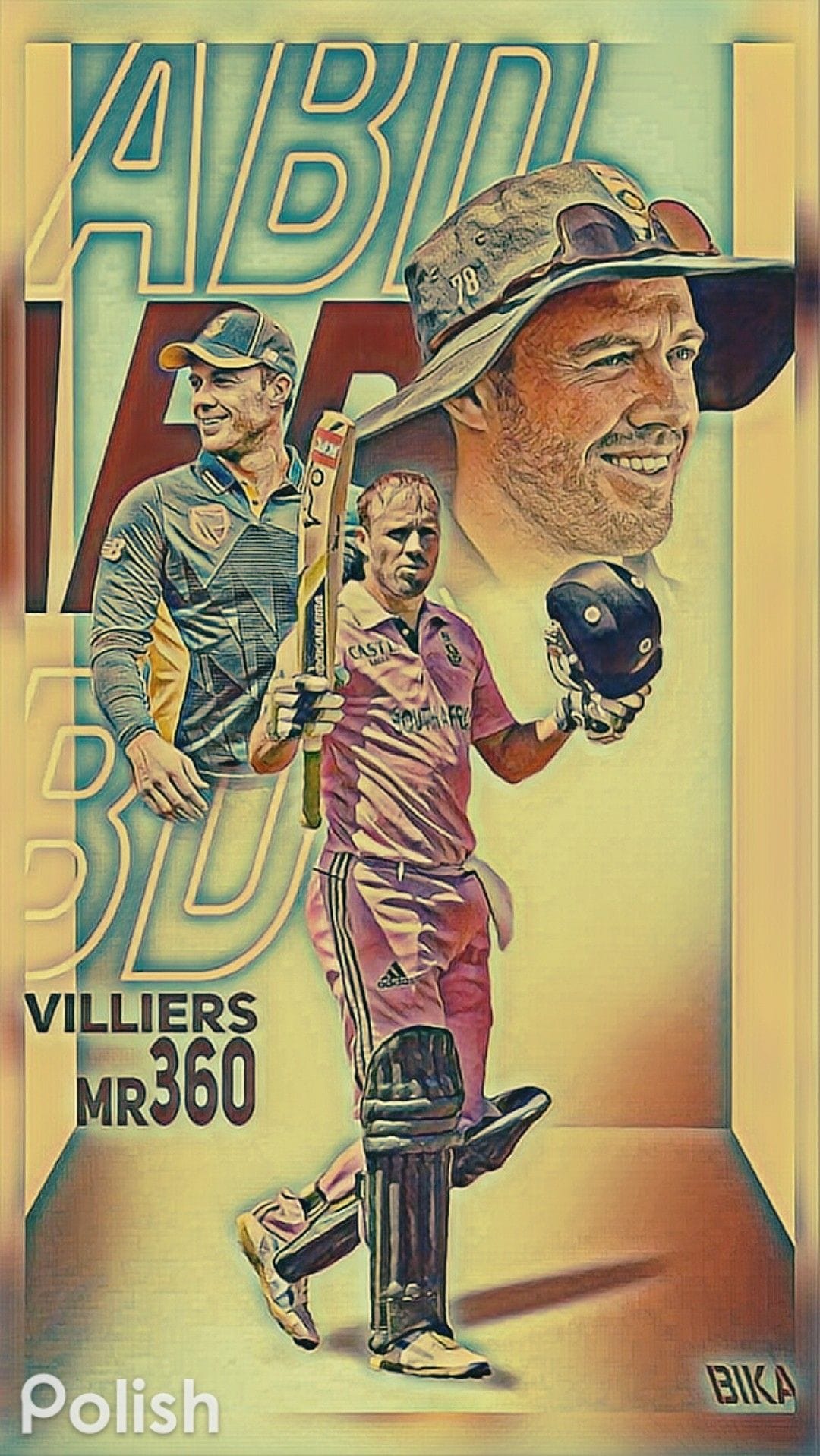 AB de Villiers poster
