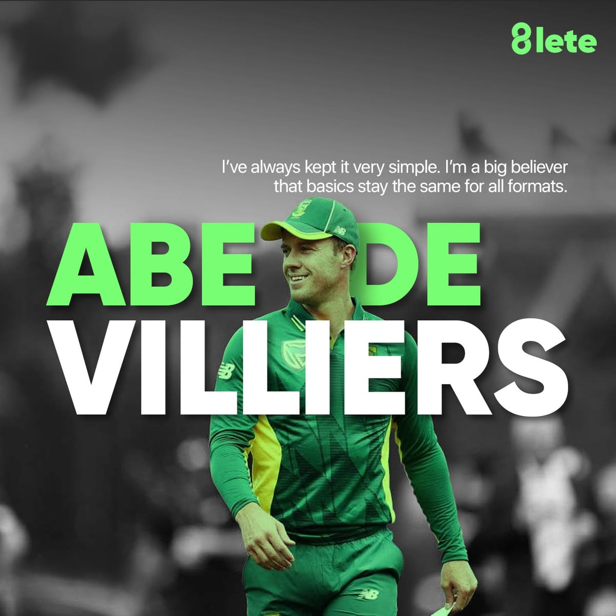 AB de Villiers poster