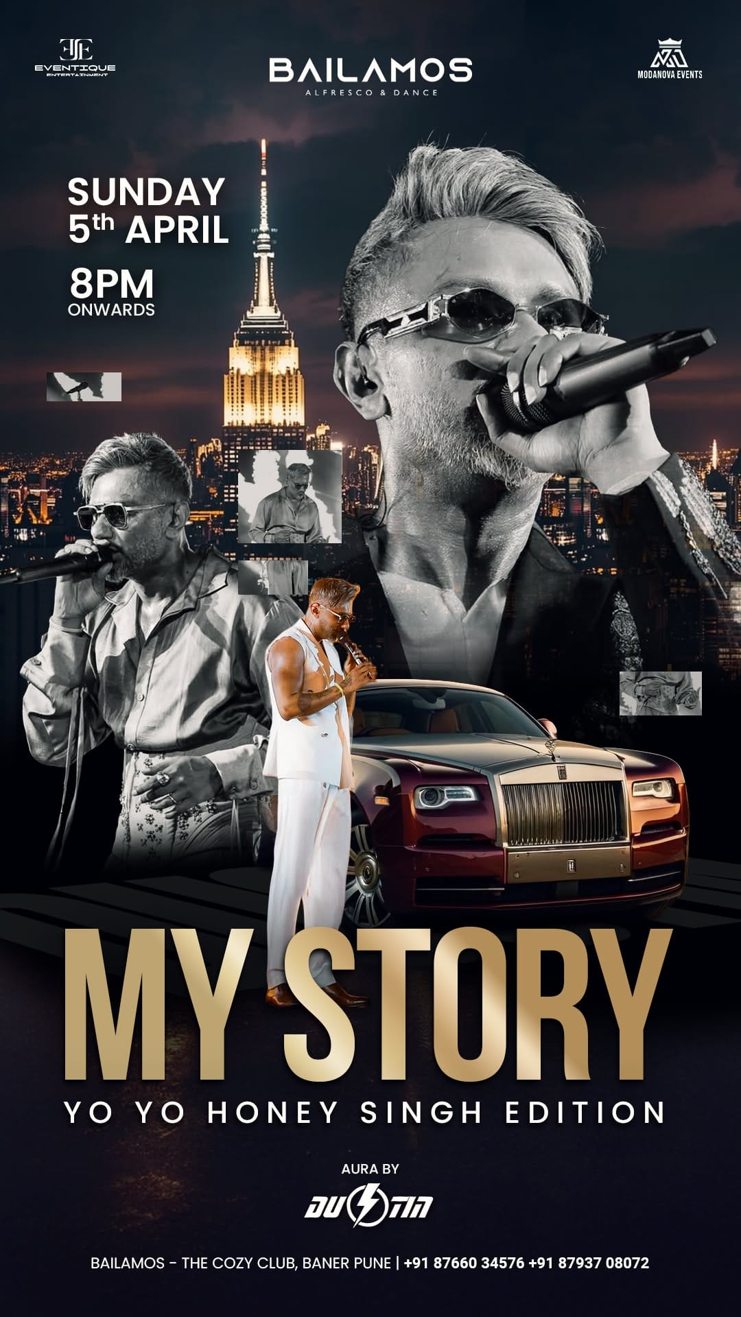 Yo Yo honey Singh Concert Poster | Tribute Night