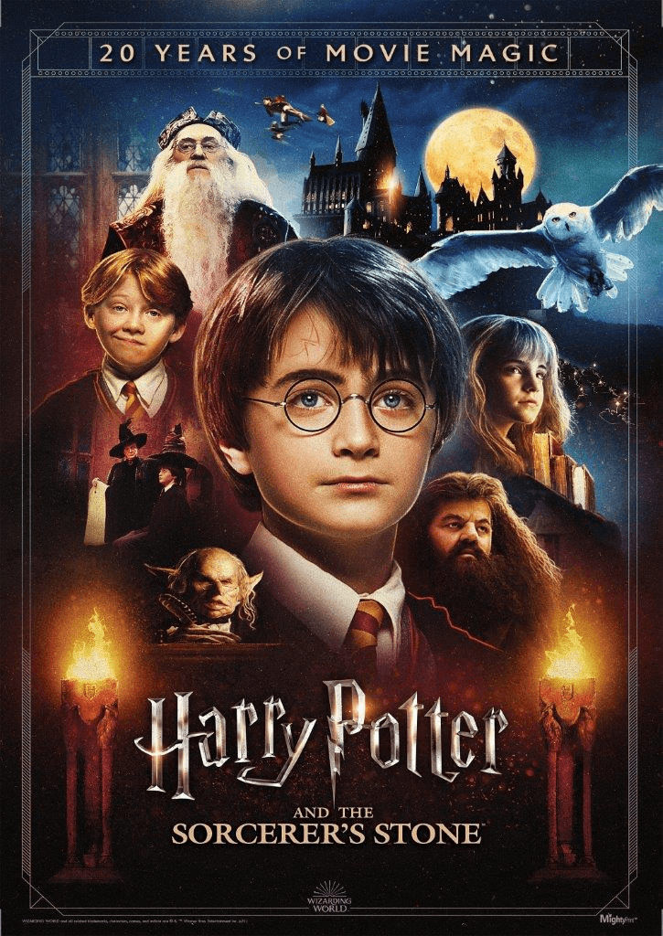 Harry Potter and the Sorcerers Stone (20th Anniversary) MightyPrint™ W