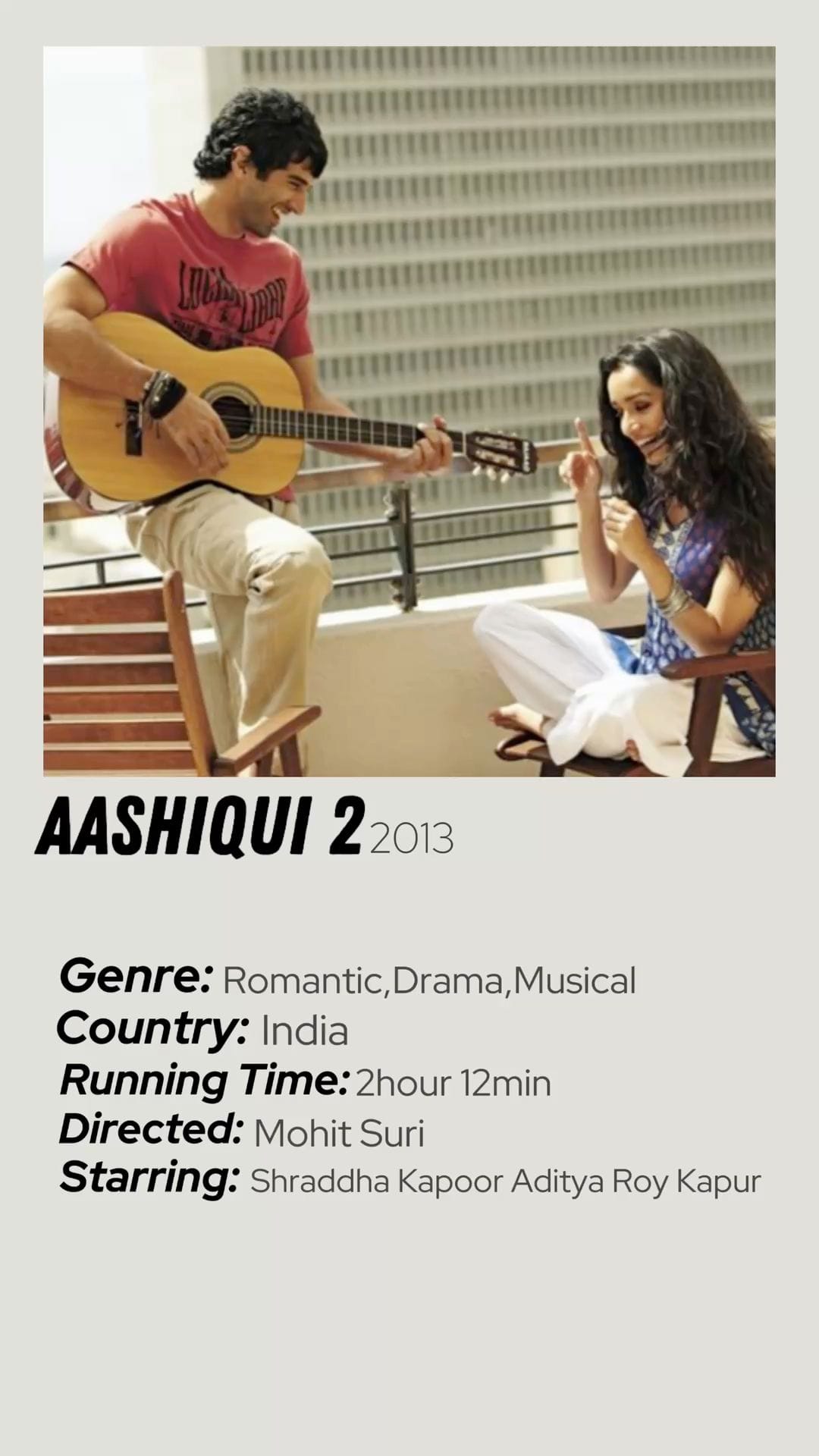 Aashiqui 2 2013 Movie Poster