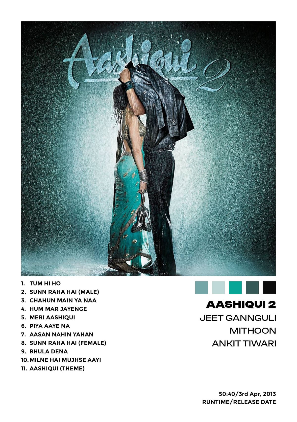 Aashiqui 2 - album poster