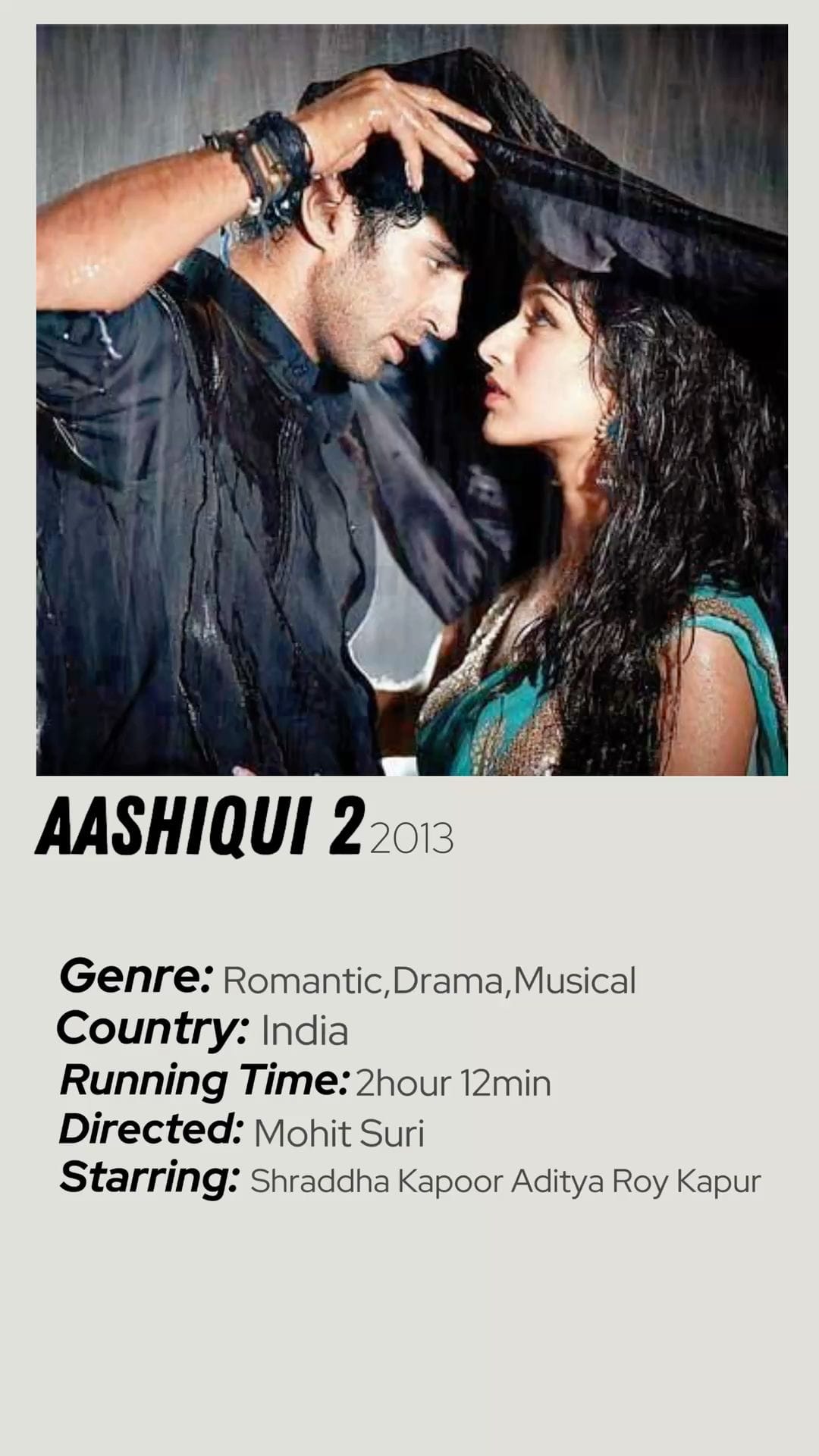 Aashiqui 2 2013 Movie Poster