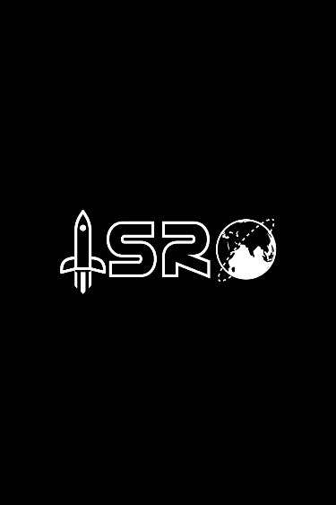 New ISRO design for wallpaper & Tshirt - Black