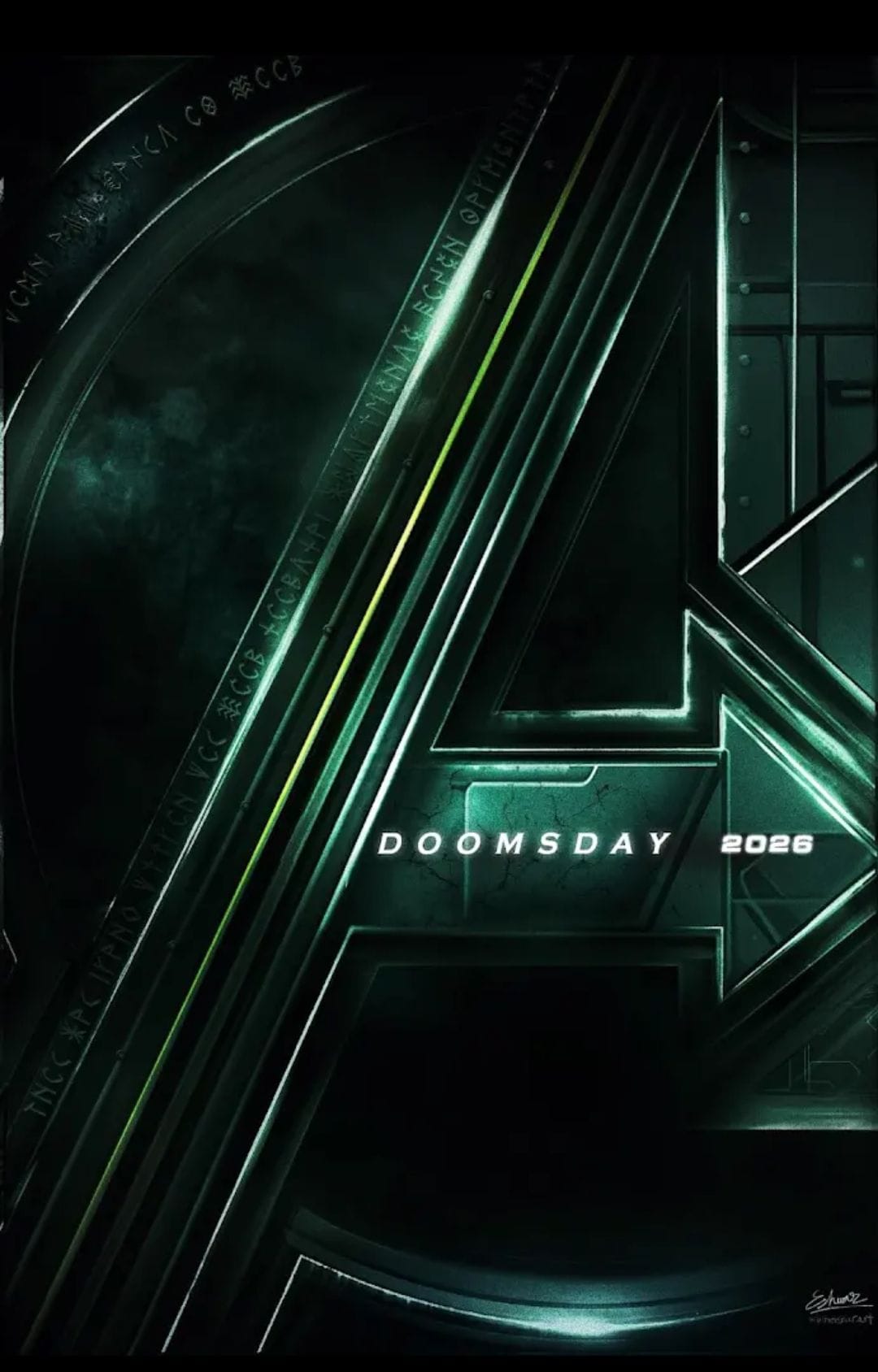 Avengers Doomsday logo movie