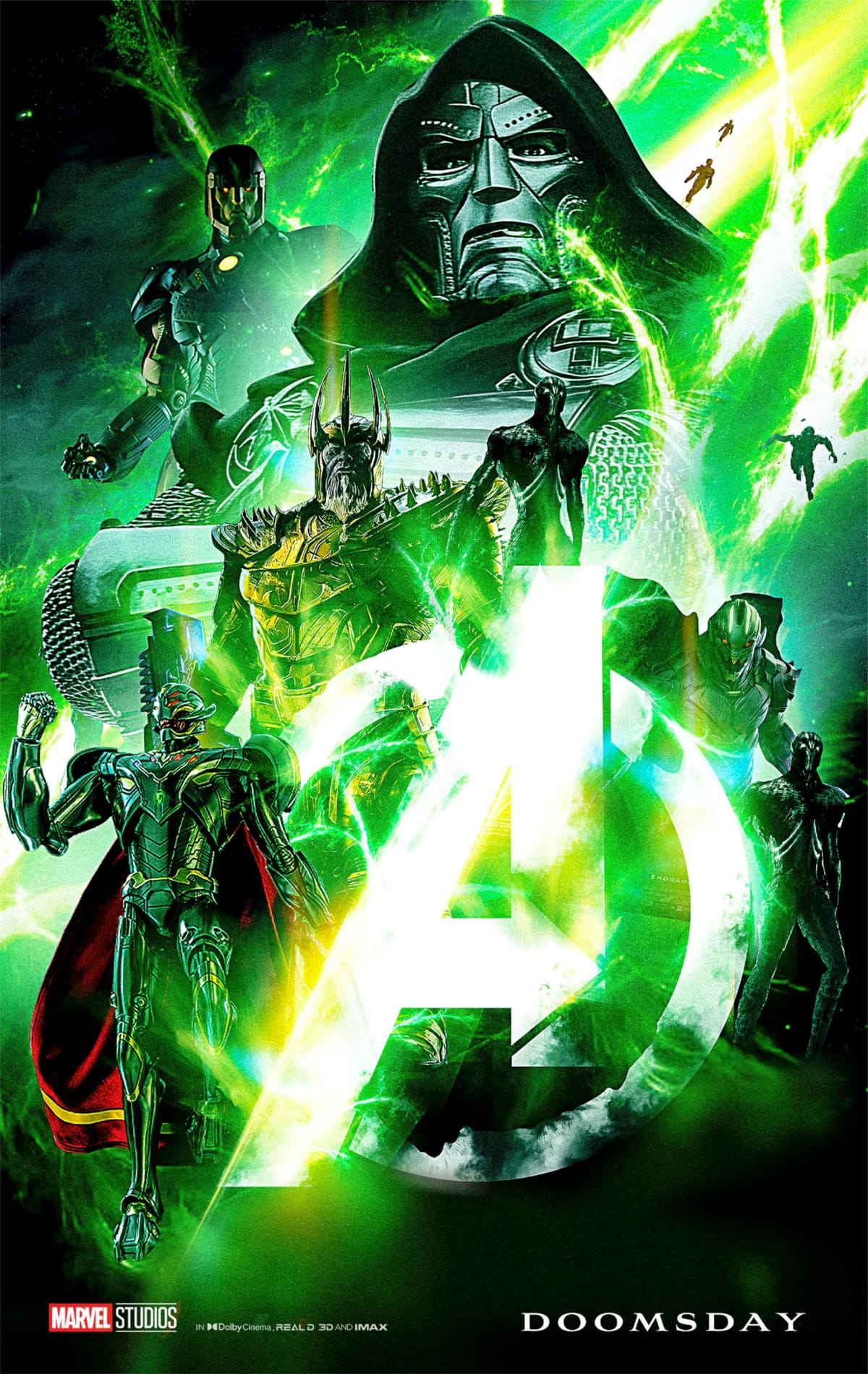 Avengers Doomsday Poster Team 1