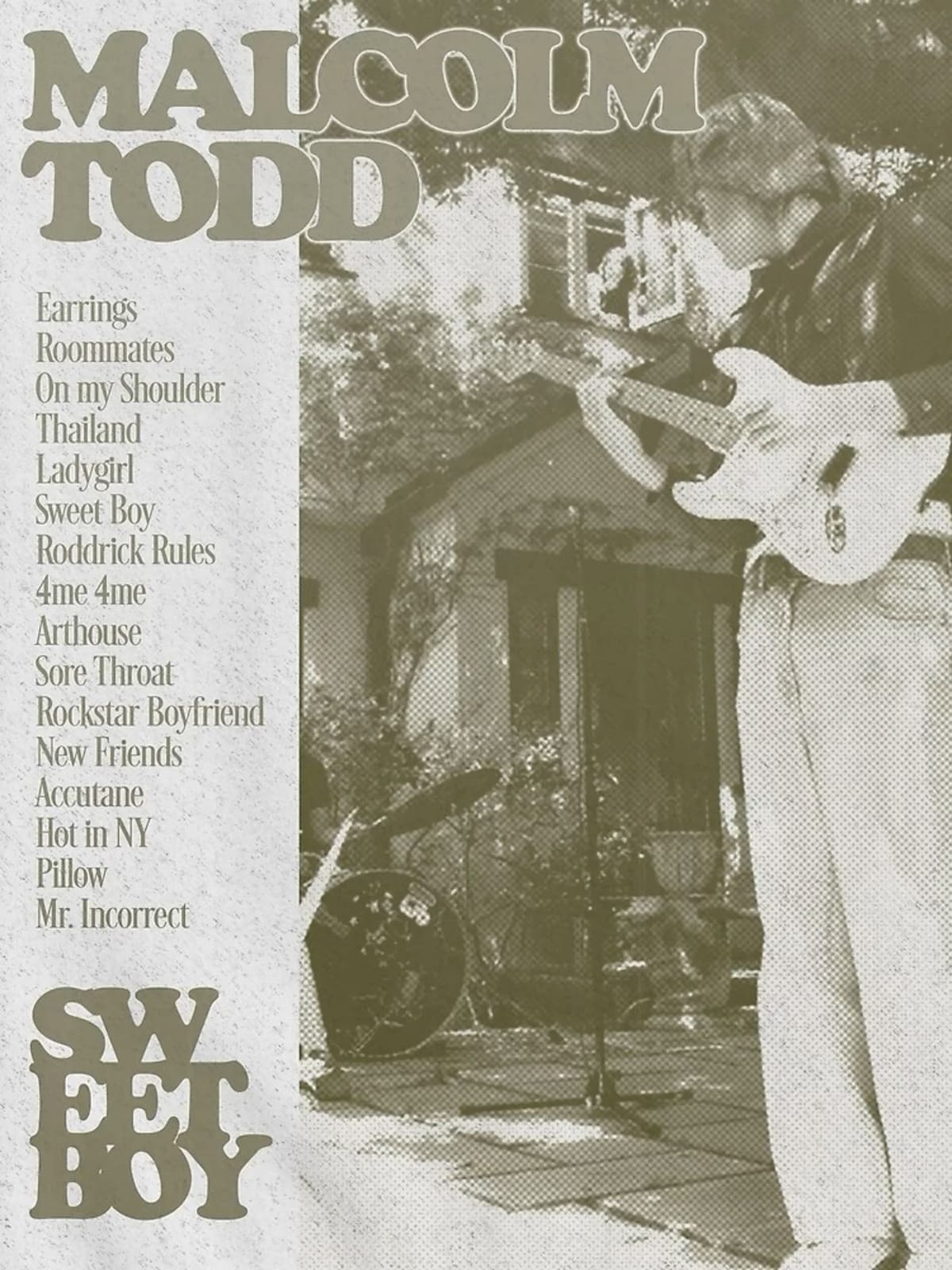 Malcolm Todd Poster Sweet Boy