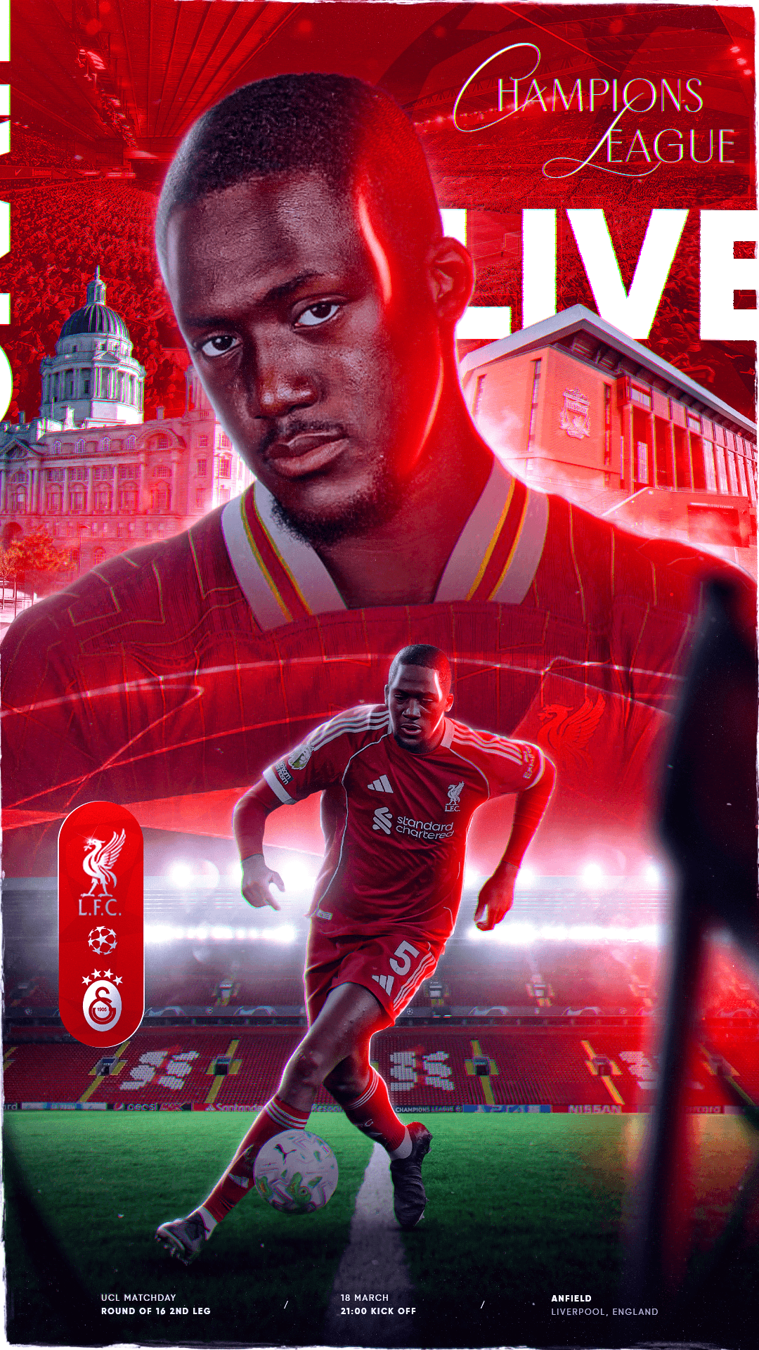 Concept Matchday Design – Ibrahima Konate | Liverpool
