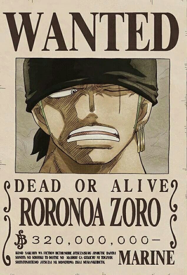 Zoro poster
