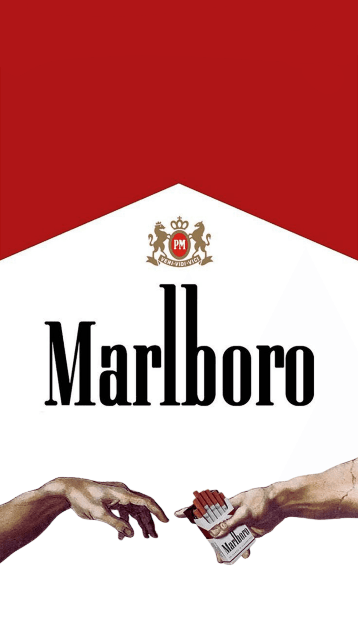 Michelangelo x Marlboro poster/wallpaper