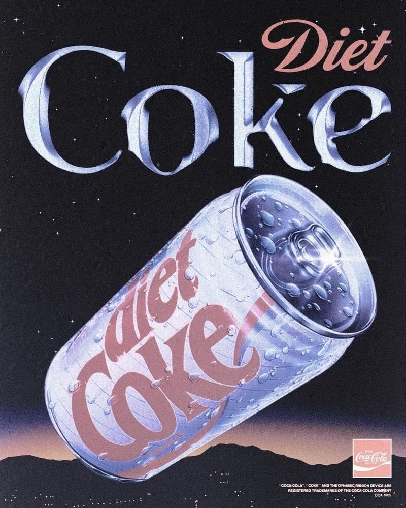 Diet Coke poster
