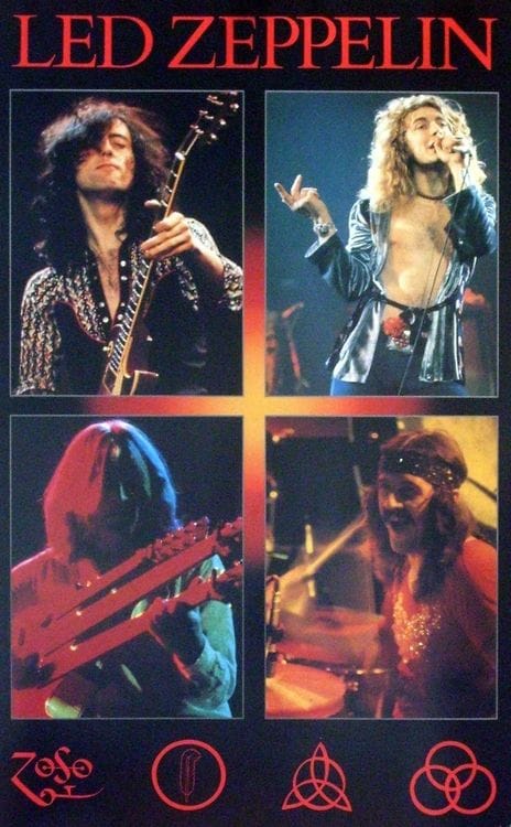 Led Zeppelin poster