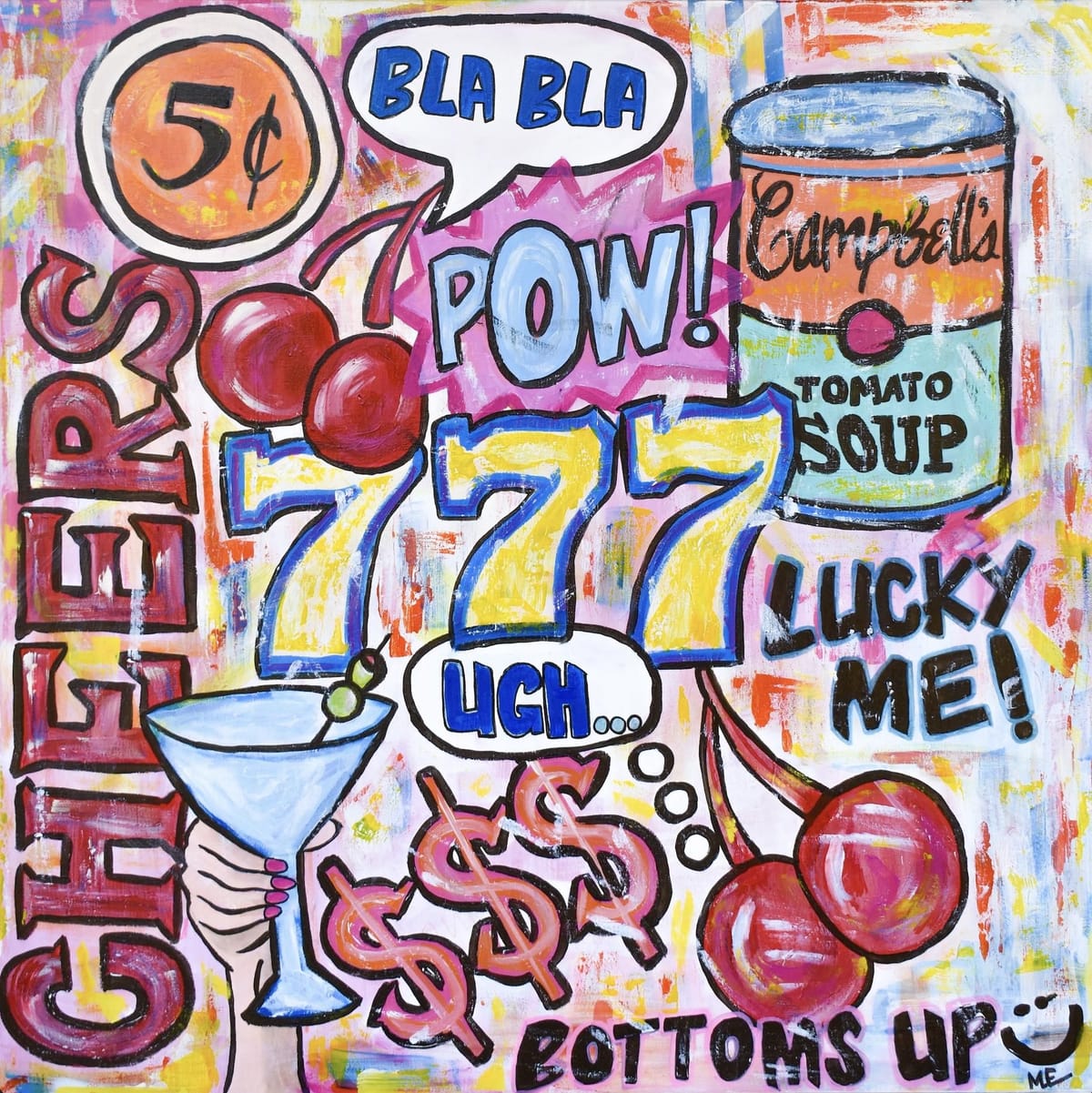 Wall Art Pop Art Collage