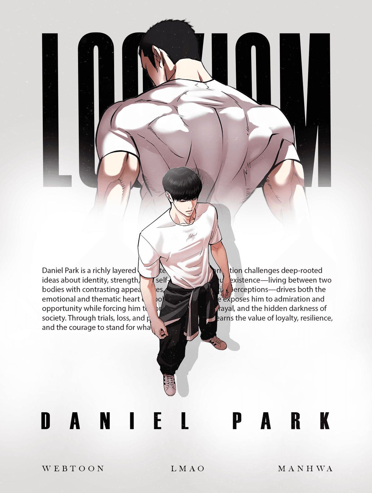 Daniel Park Lookism – Manhwa Poster & Streetwear Print