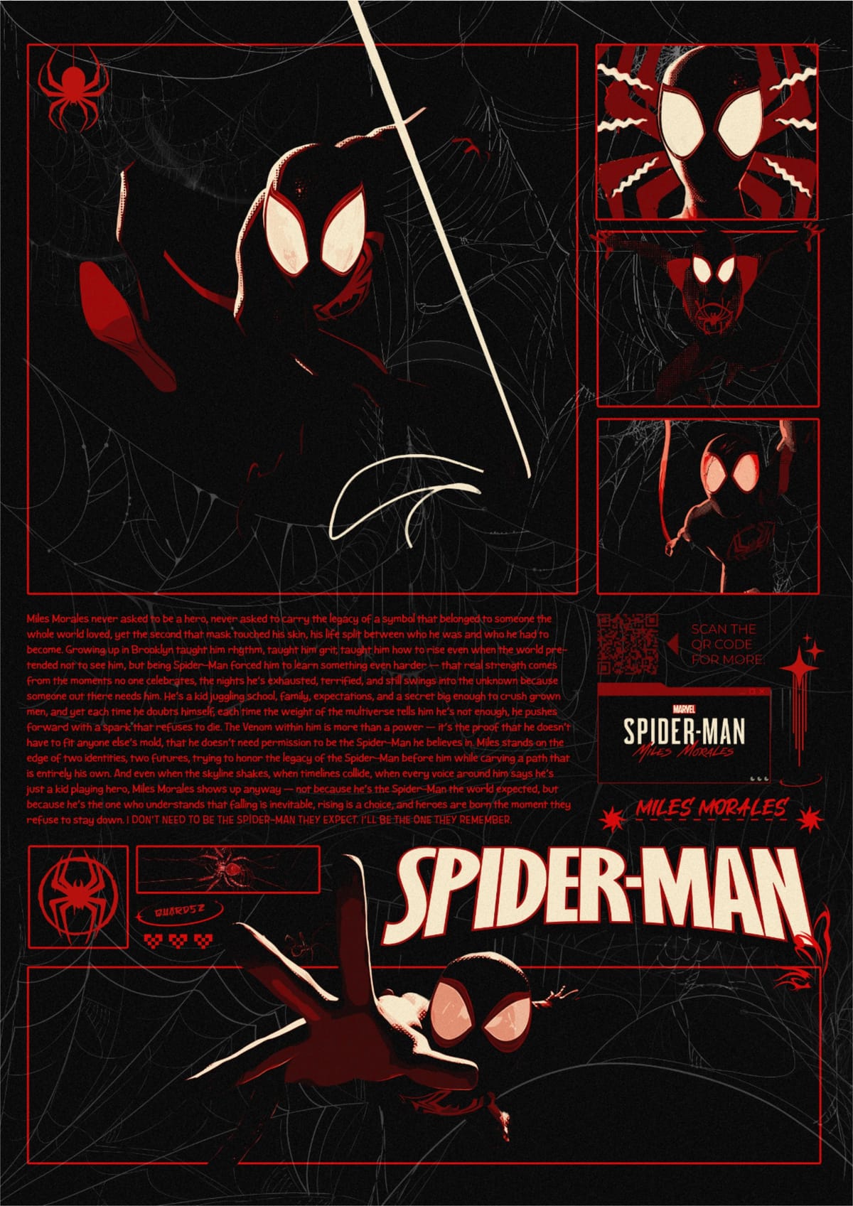 Spider-Man Poster Design