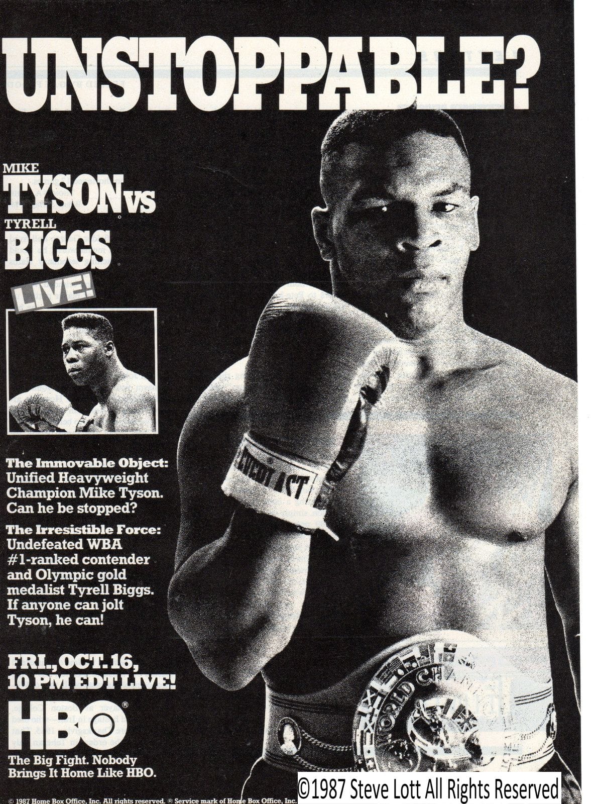 Tyson vs Biggs