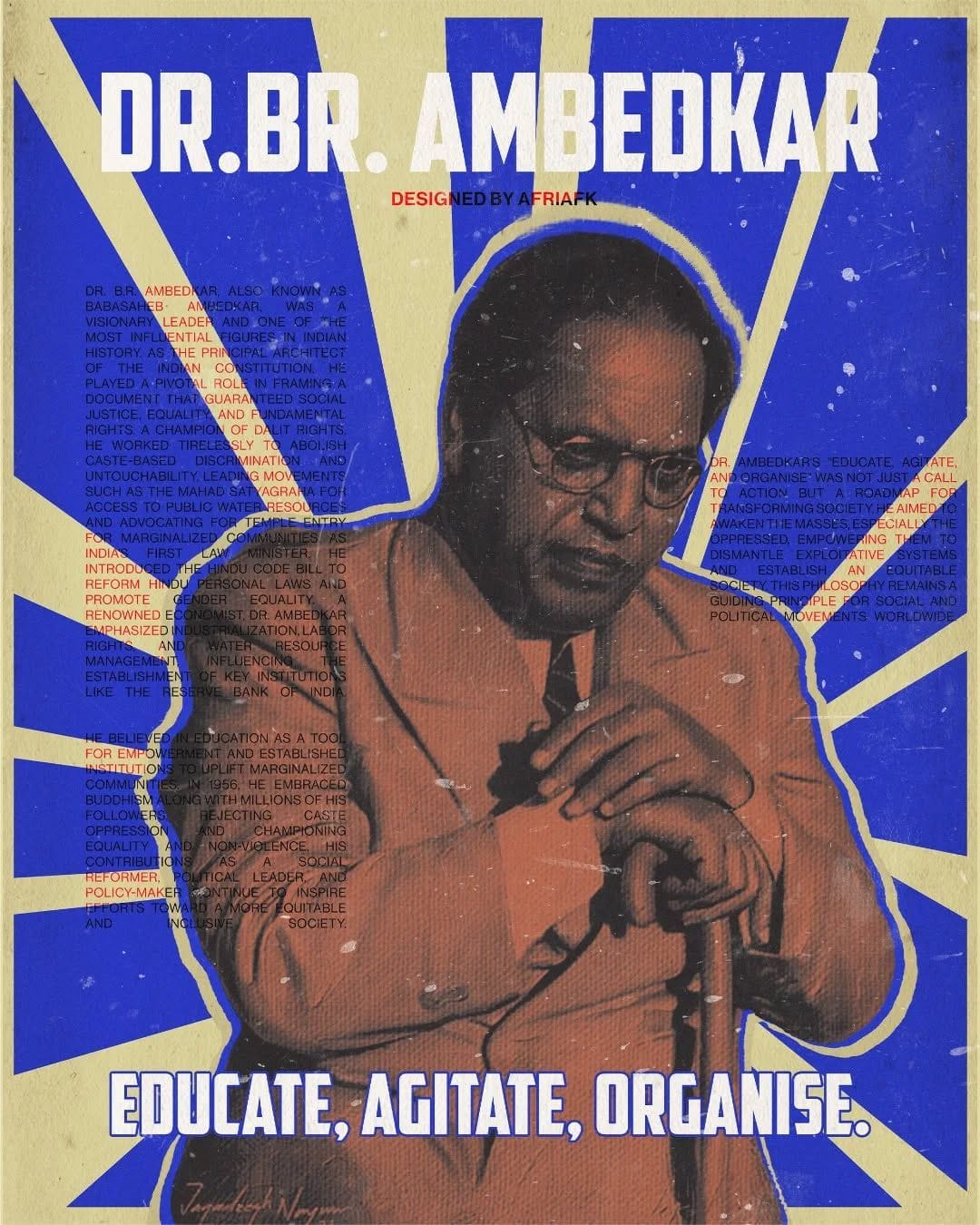 Dr Ambedkar poster