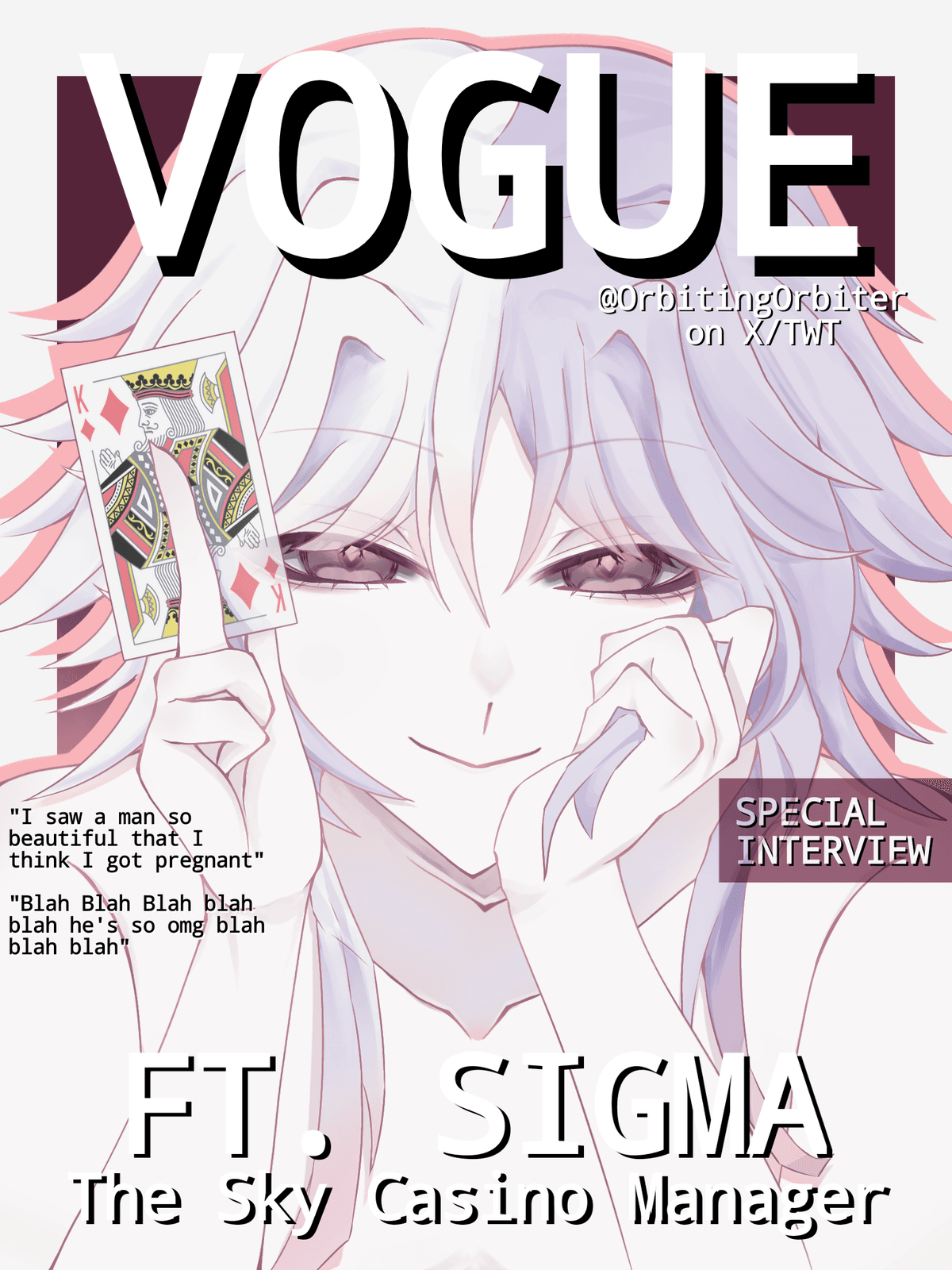 Sigma bsd VOGUE cover