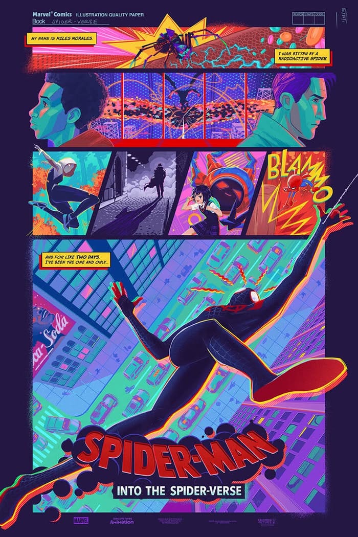 Spiderverse poster