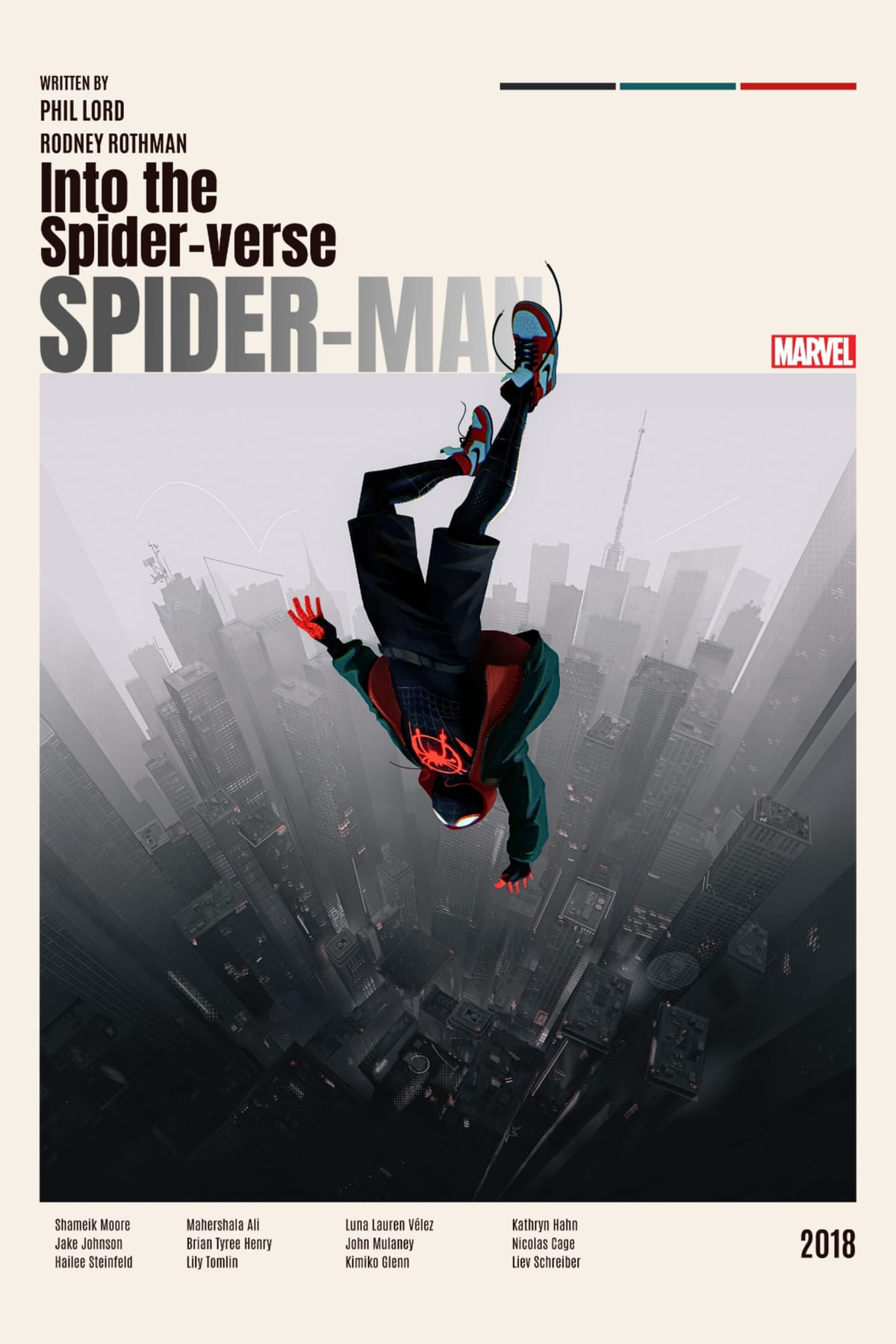 Marvel Spider-man Into the spide-verse