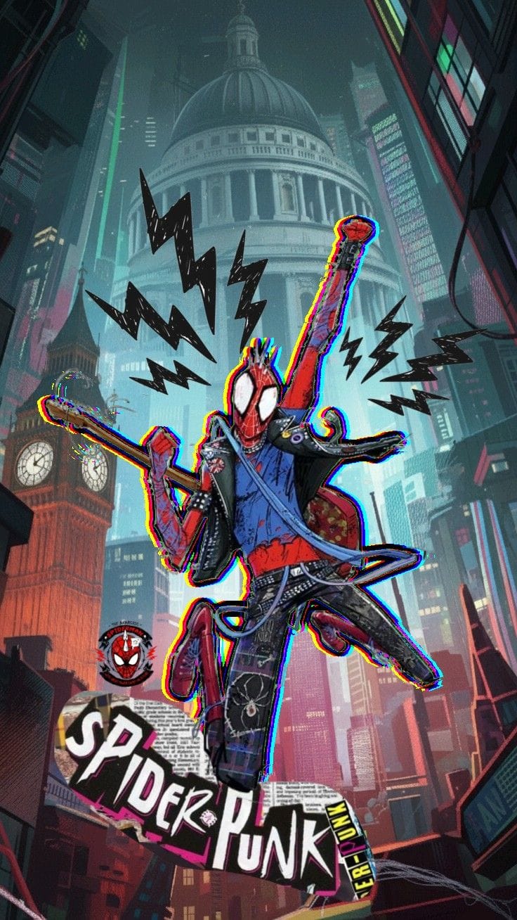 Wallpaper Spider Punk