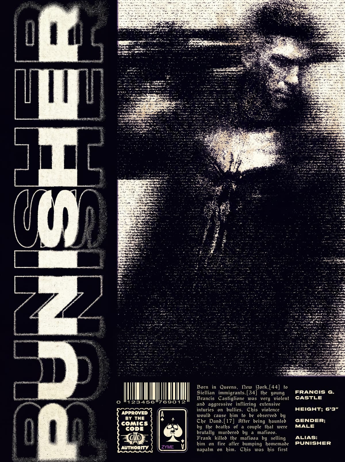 PUNISHER │ GRAPHIC DESIGN POSTER