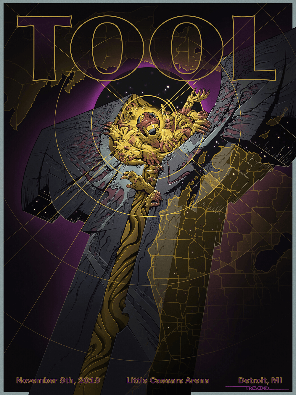 Tool Poster (Detroit), Robbie Trevino