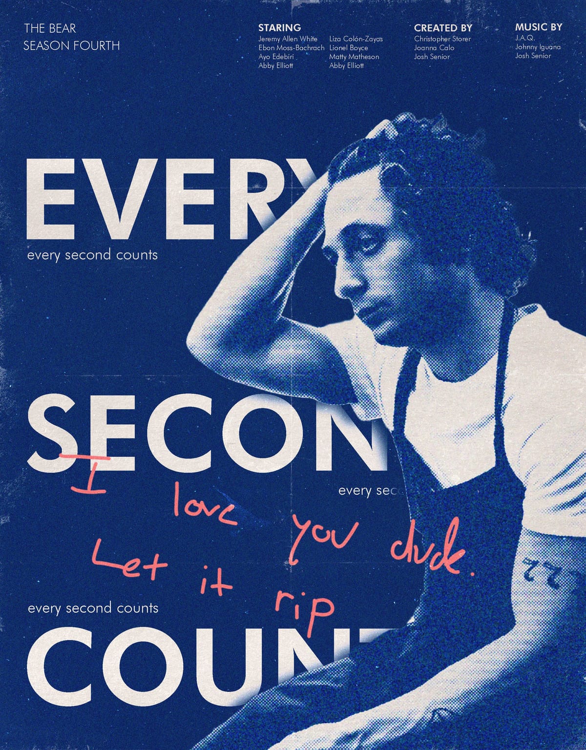 Every second Count 1/365 poster design