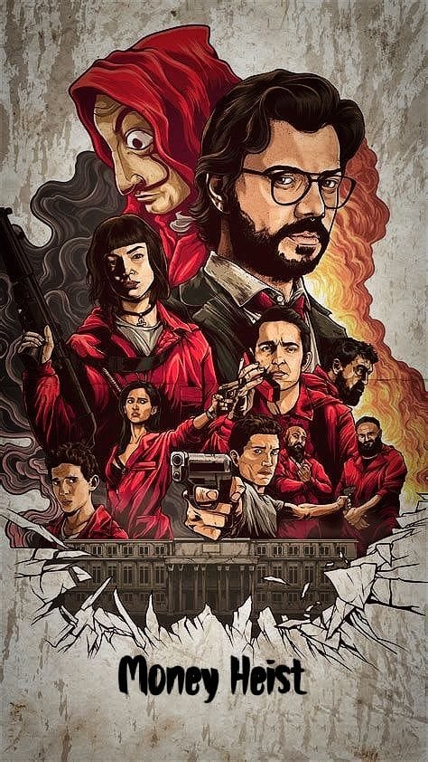 Money Heist 4k Wallpaper