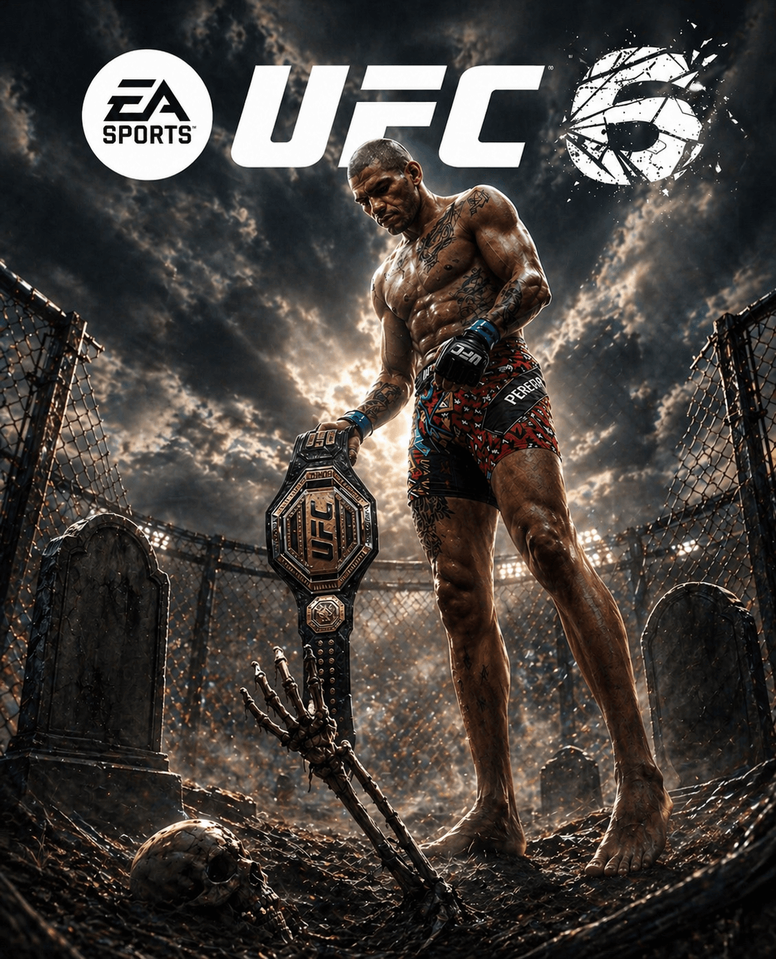 UFC 6 | Wallpaper | Alex Poatan Pereria | PS 5