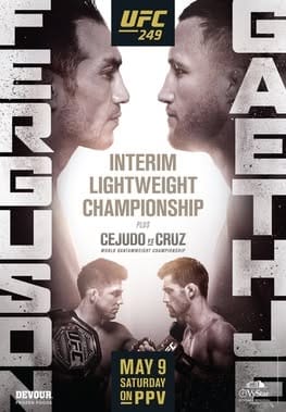 Justin Gaethje poster