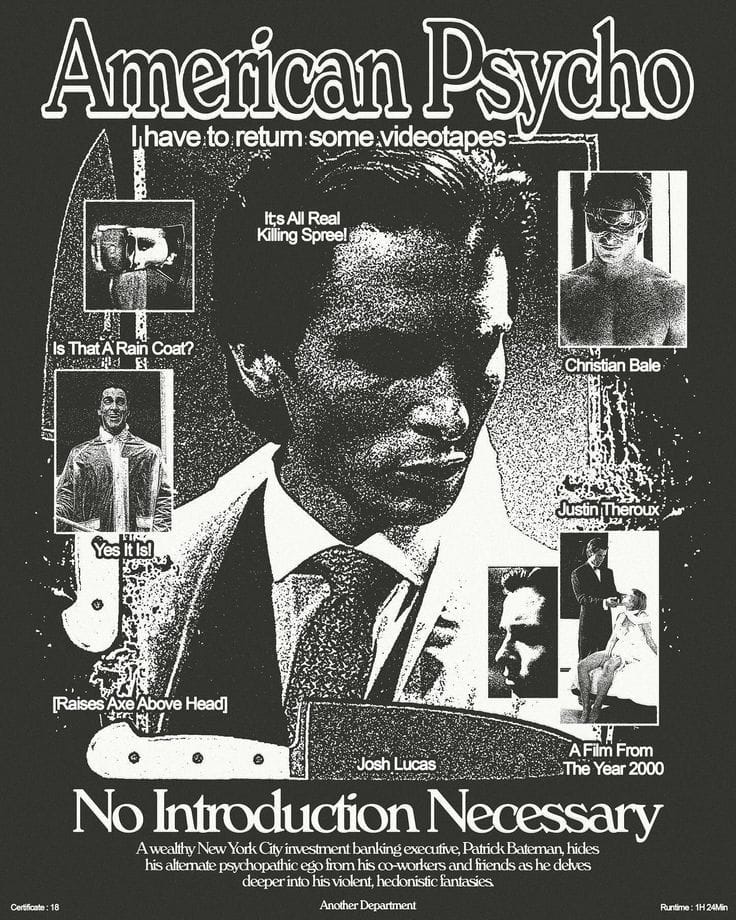 American Psycho poster