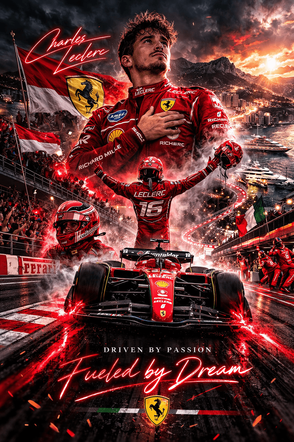 🏁🔥❤️Born in Monaco. Racing for eternity. ❤️🏁🔥