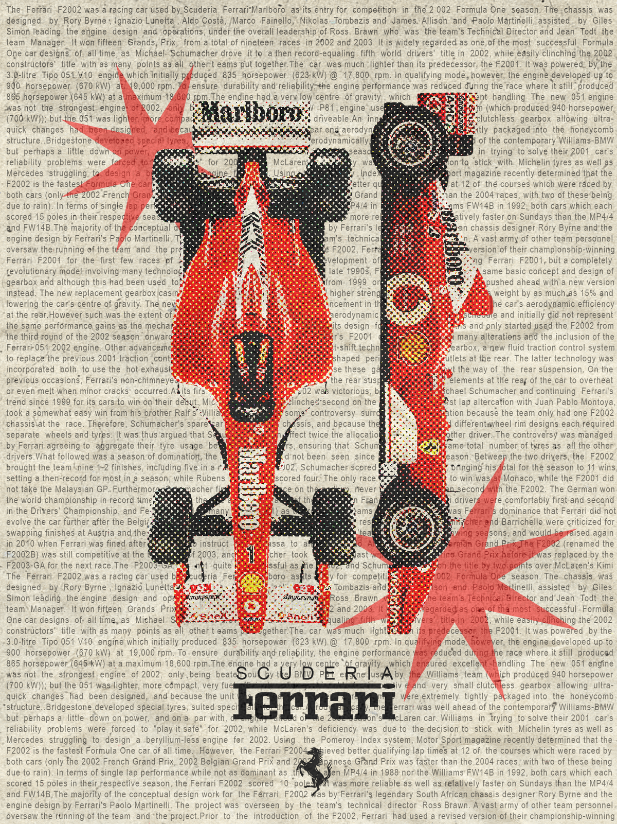 scuderia ferrari poster