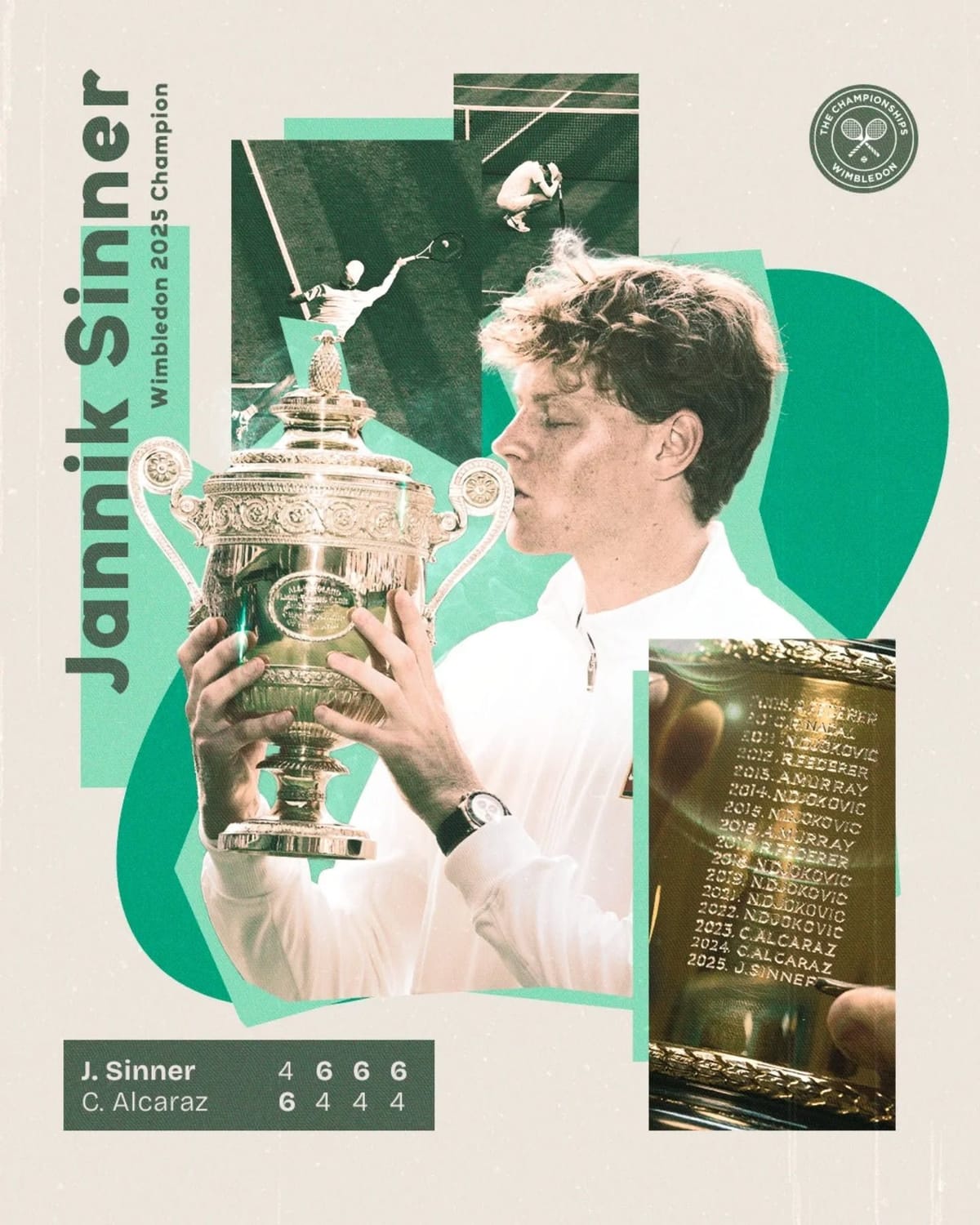 Jannik Sinner poster