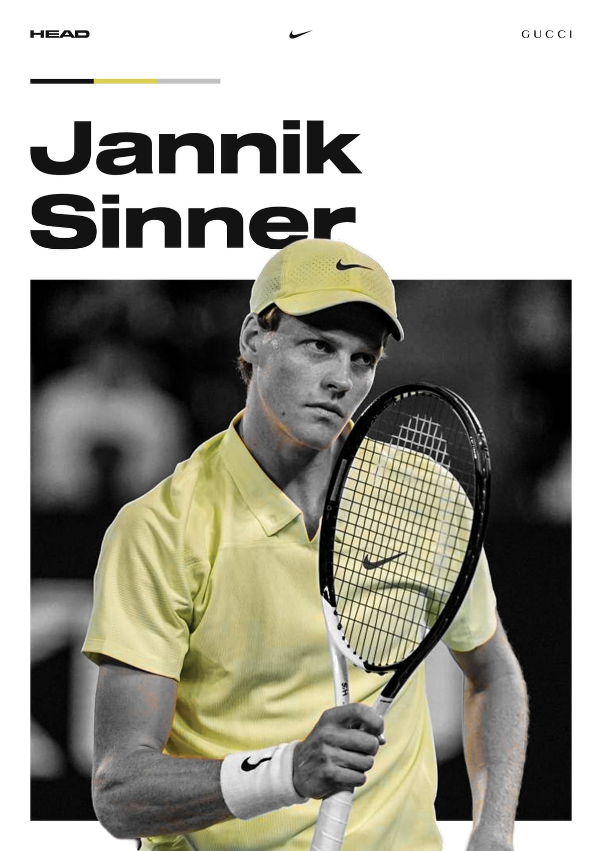 Jannik Sinner Poster