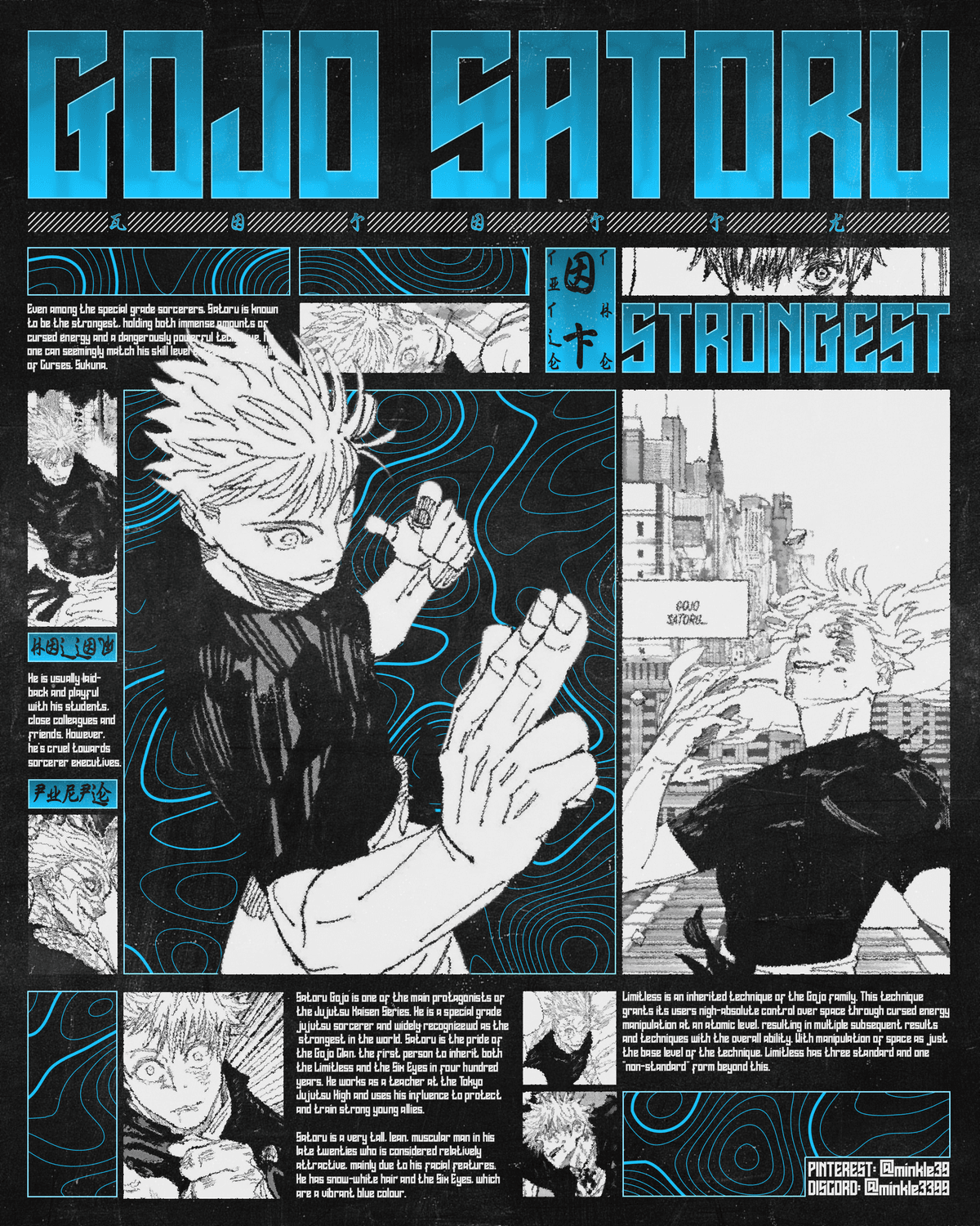 Gojo Satoru | Poster