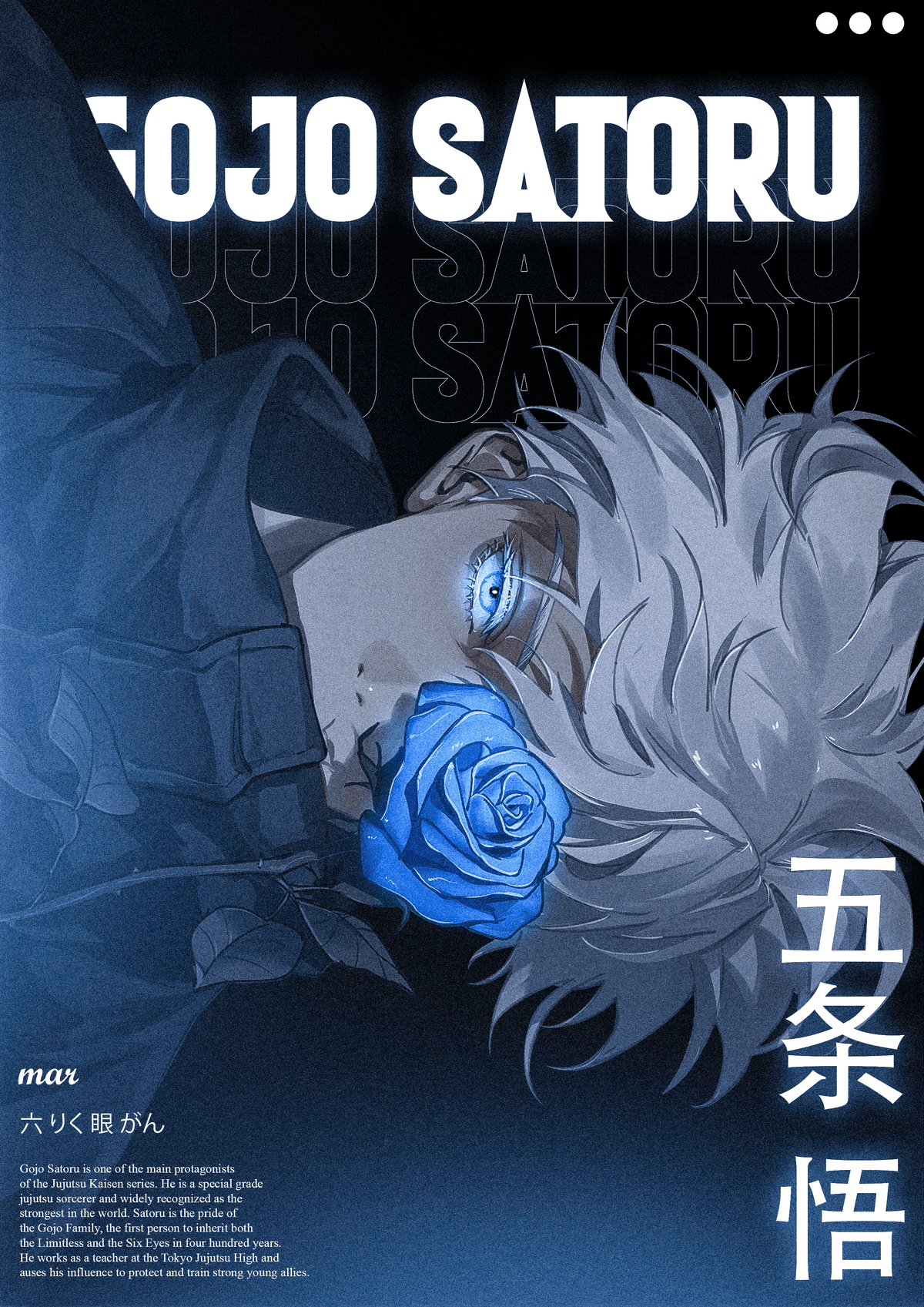 gojo poster