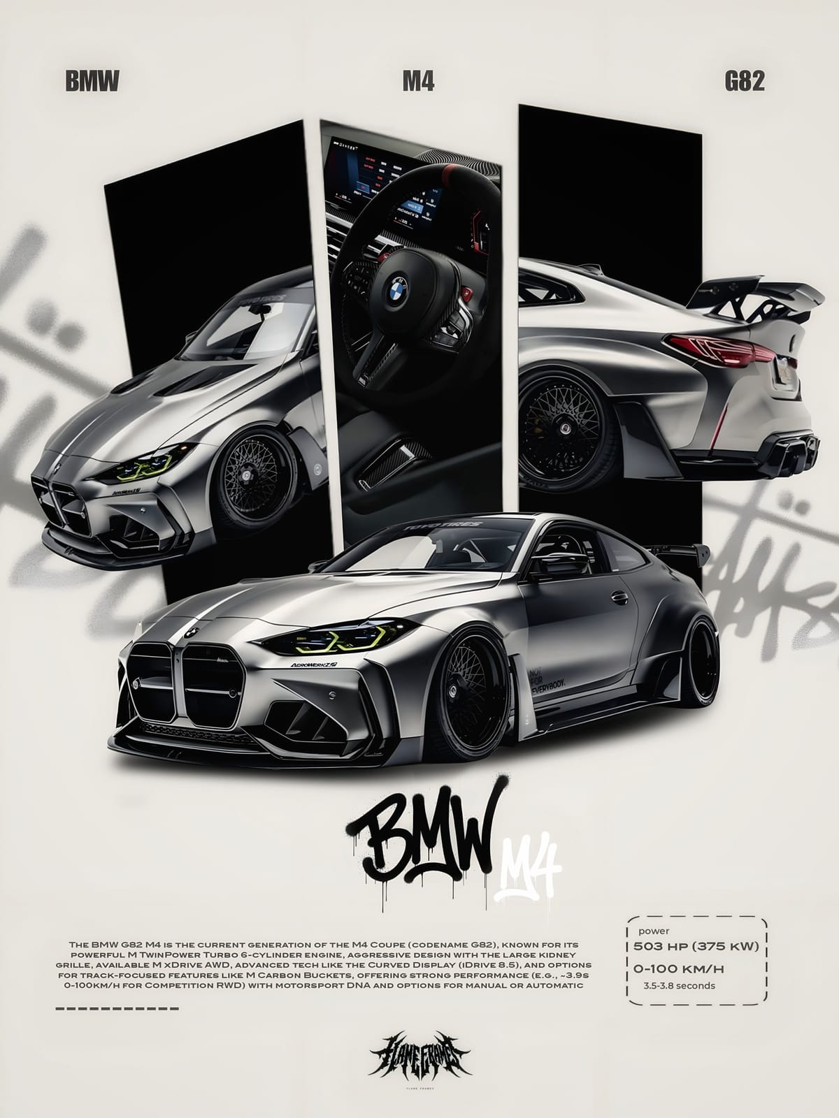 BMW poster