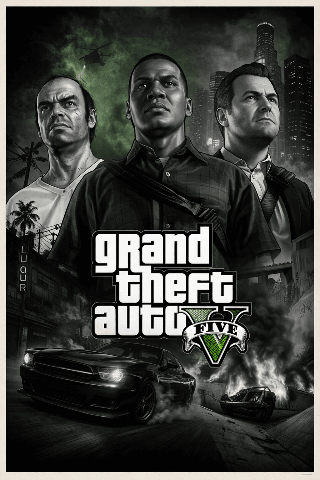 Gta v poster