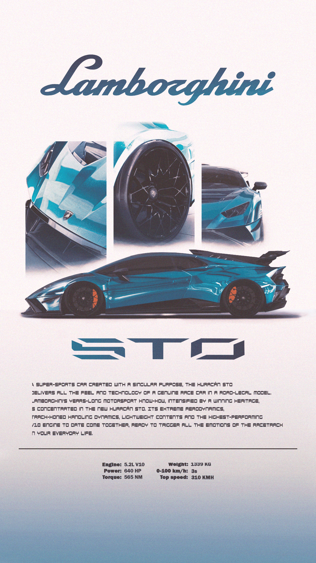 Lamborghini STO Poster ~ V3