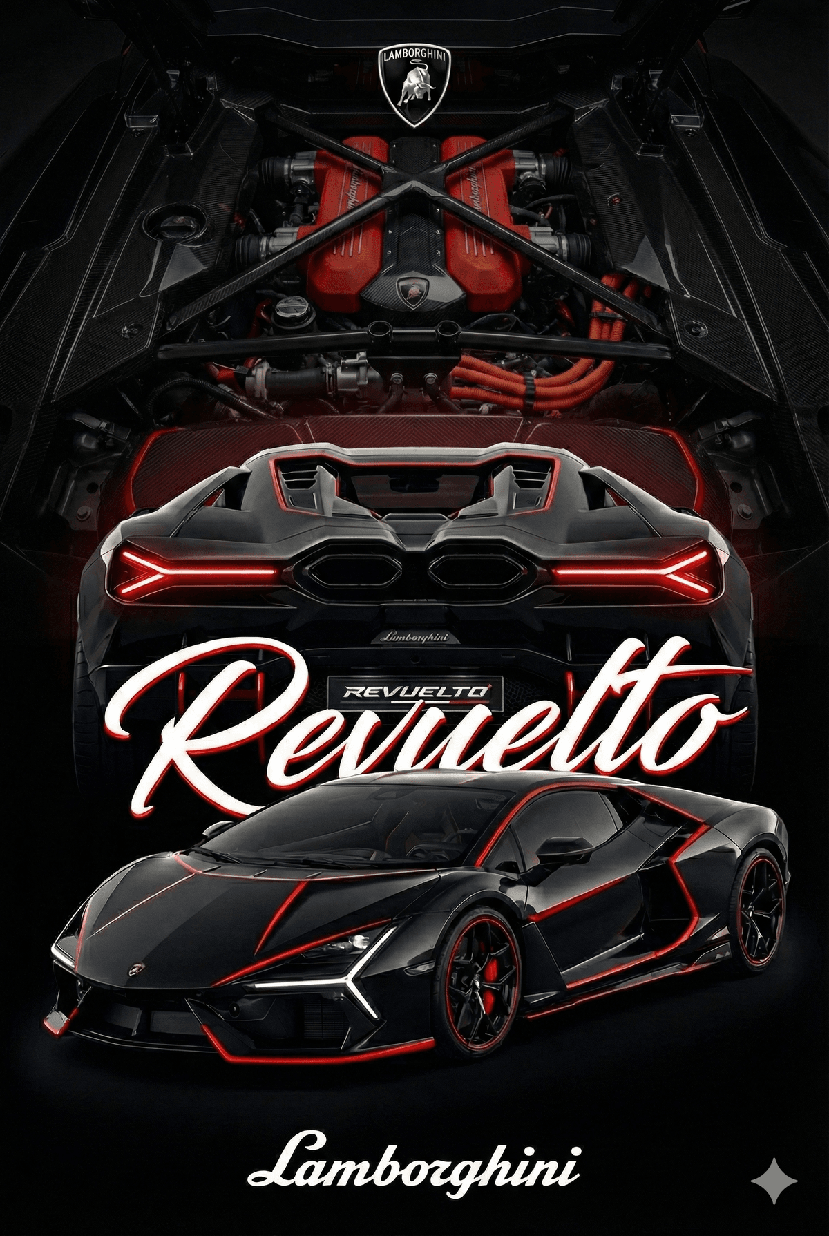 Lamborghini Revuelto poster