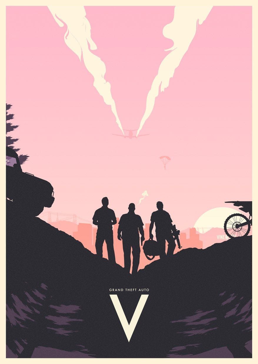 Grand Theft Auto 5 poster
